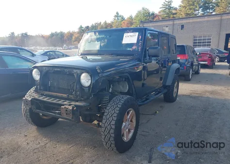 2012 Jeep Wrangler Unlimited Sport z USA, uszkodzony, nr VIN 1C4BJWDG1CL235008